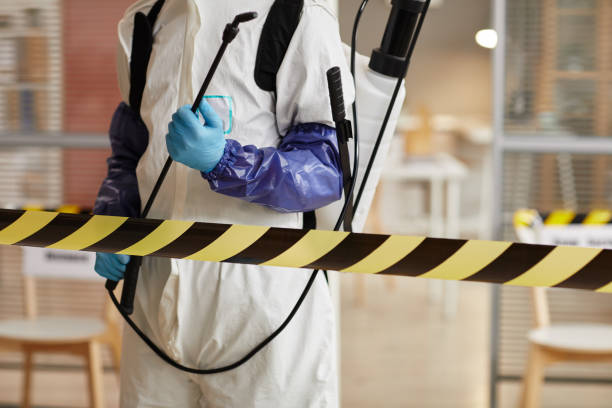 Professional Crime Scene Cleanup technician working in Center, CO